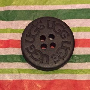 Black Mini UGG Replacement Button